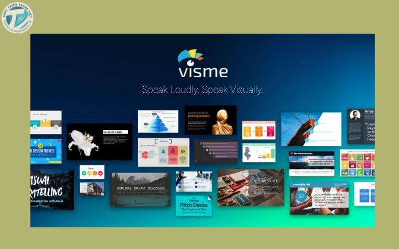 Thiết kế poster bằng Visme